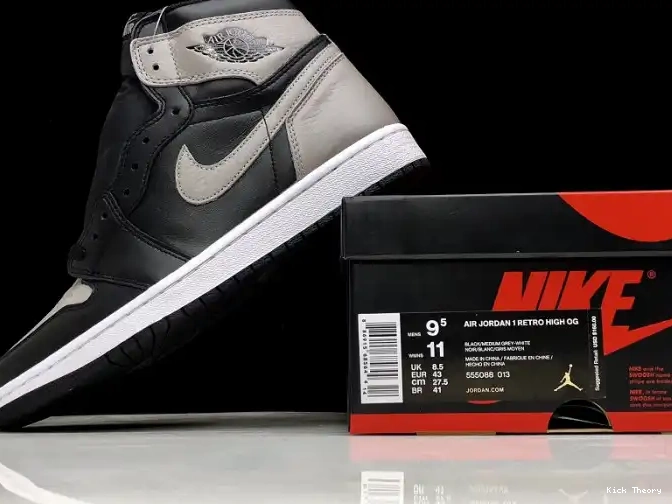 Kick Theory High 555088-013 Grey 1 OG Shadow Black Retro Jordan Air 0527
